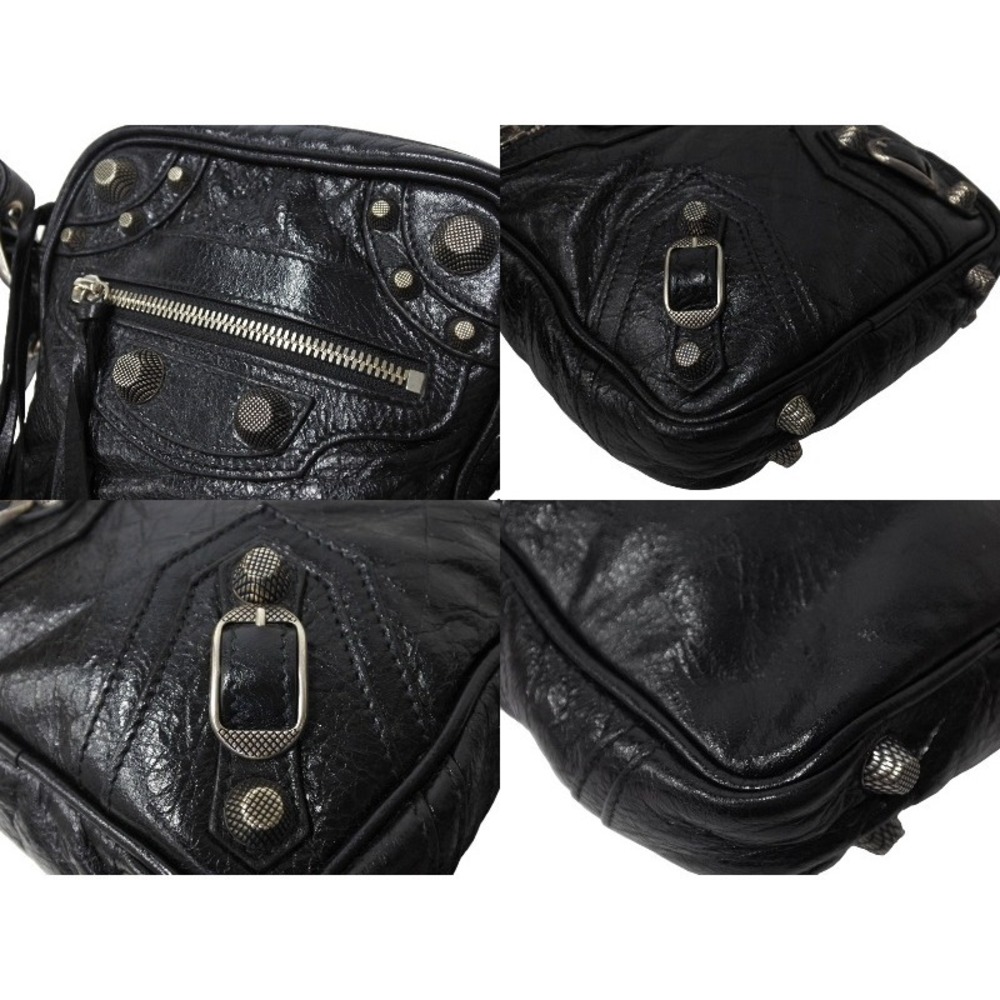 Balenciaga Le Bag Black Shoulder Cagoule - Picture 7 of 9